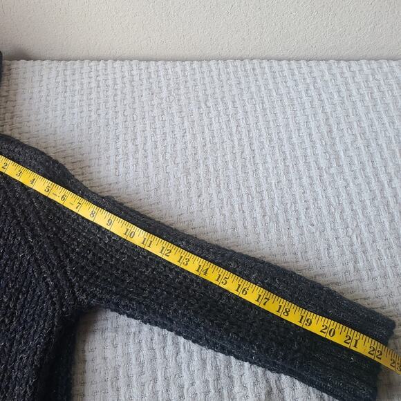Free People Dark Gray Turtle Neck Sweater Women's Size XS - Picture 5 of 7
